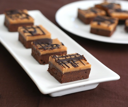 Thumbnail for Peanut Butter Fudge Brownies