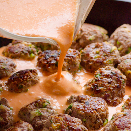 Thumbnail for Thai Turkey Zucchini Meatballs
