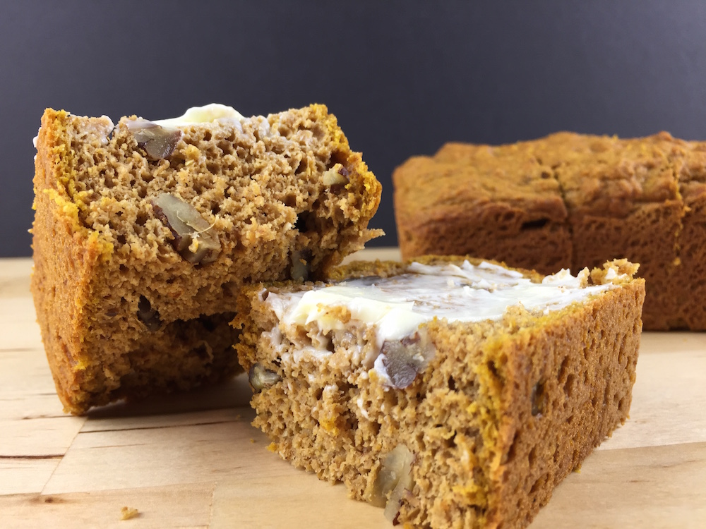 Thumbnail for Low Carb Pumpkin Bread with Roasted Pecans