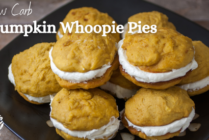 Thumbnail for Low Carb Pumpkin Whoopie Pies