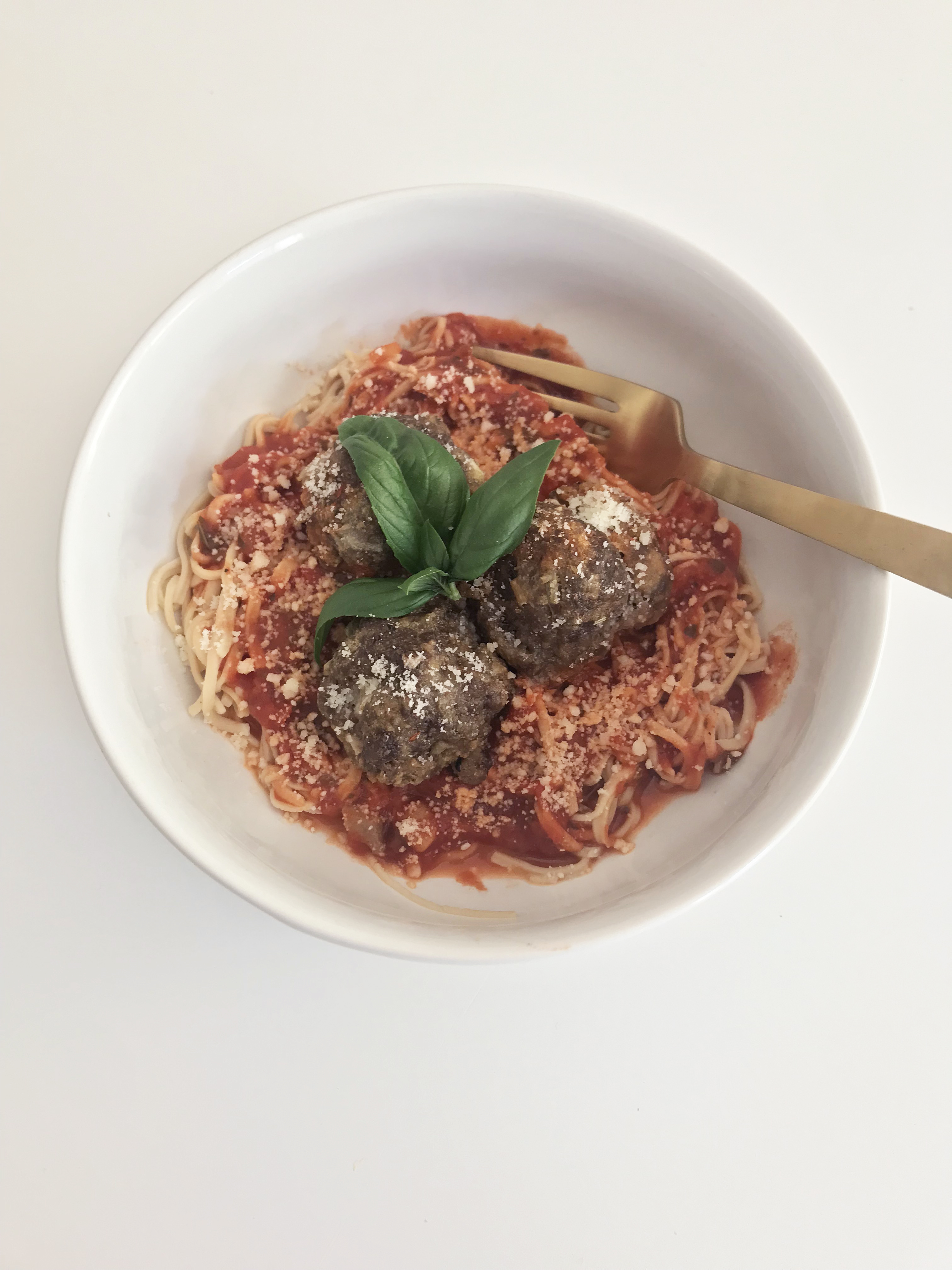 Thumbnail for Low Carb Spaghetti and Meatballs