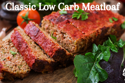 Thumbnail for Classic Low Carb Meatloaf