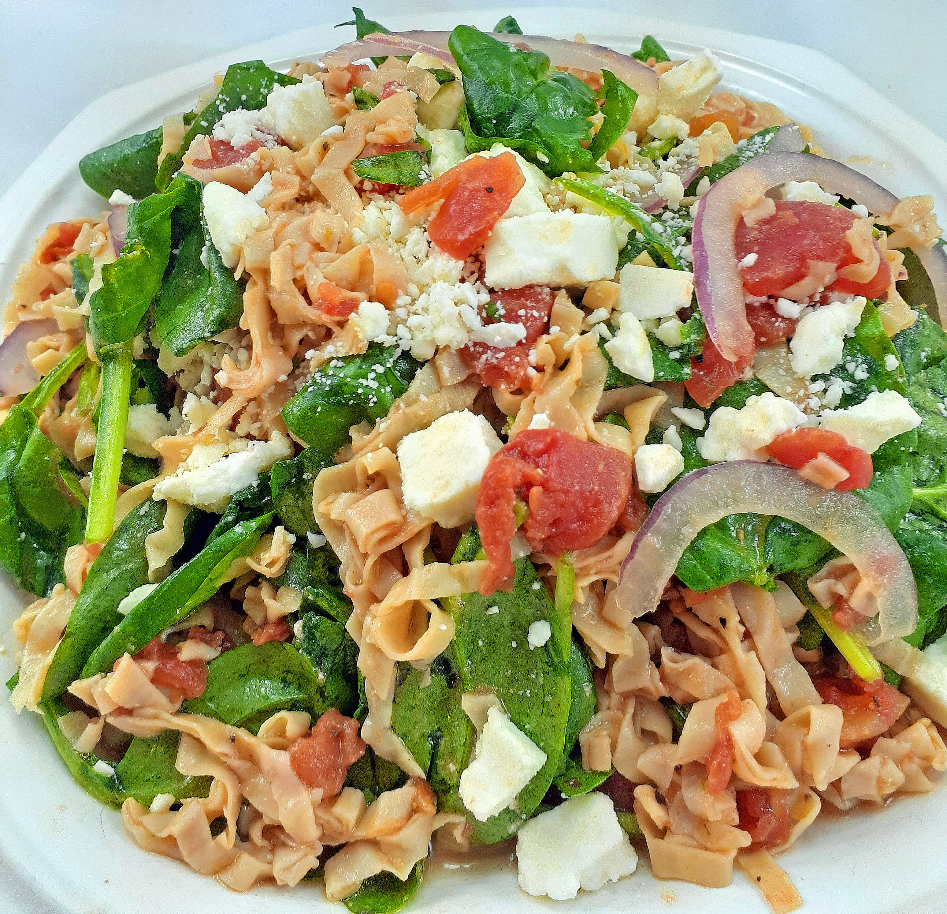 Thumbnail for Low Carb Greek Pasta Salad