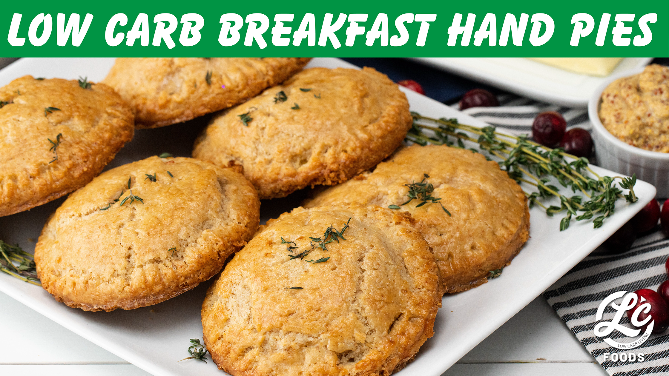 Thumbnail for Low Carb Breakfast Hand Pies