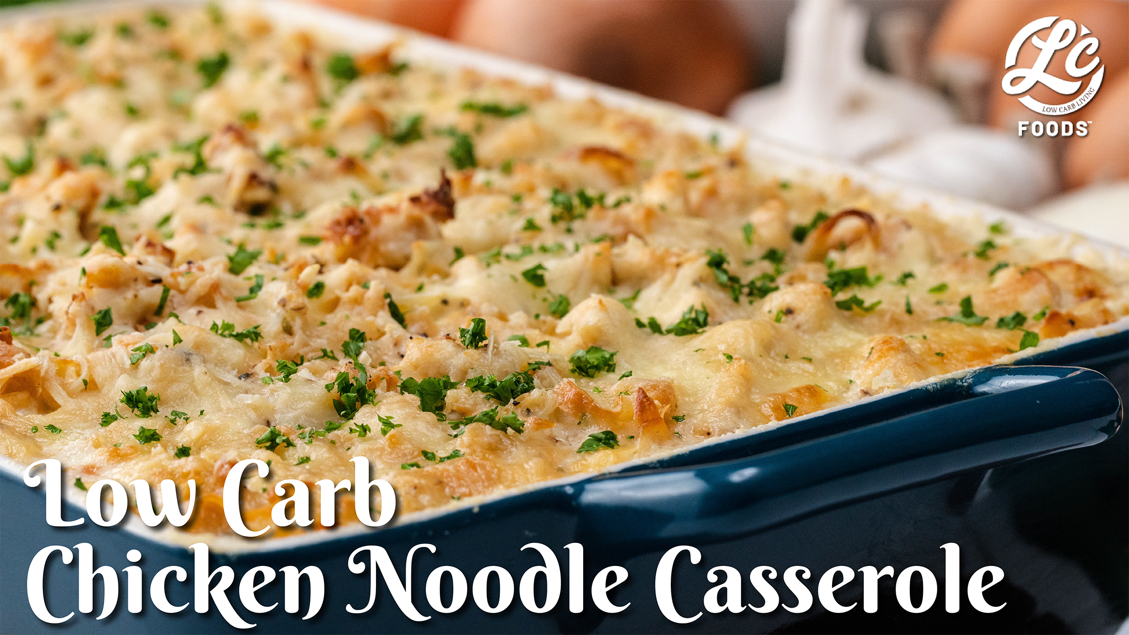 Thumbnail for Low Carb Chicken Noodle Casserole