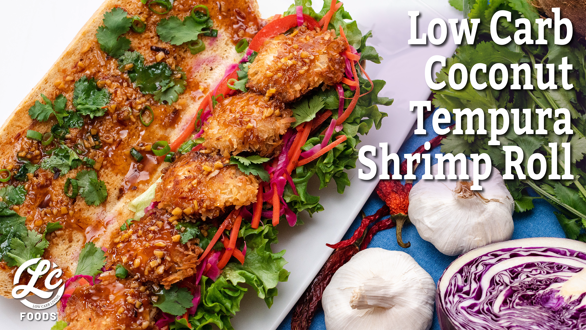 Thumbnail for Coconut Tempura Shrimp Roll
