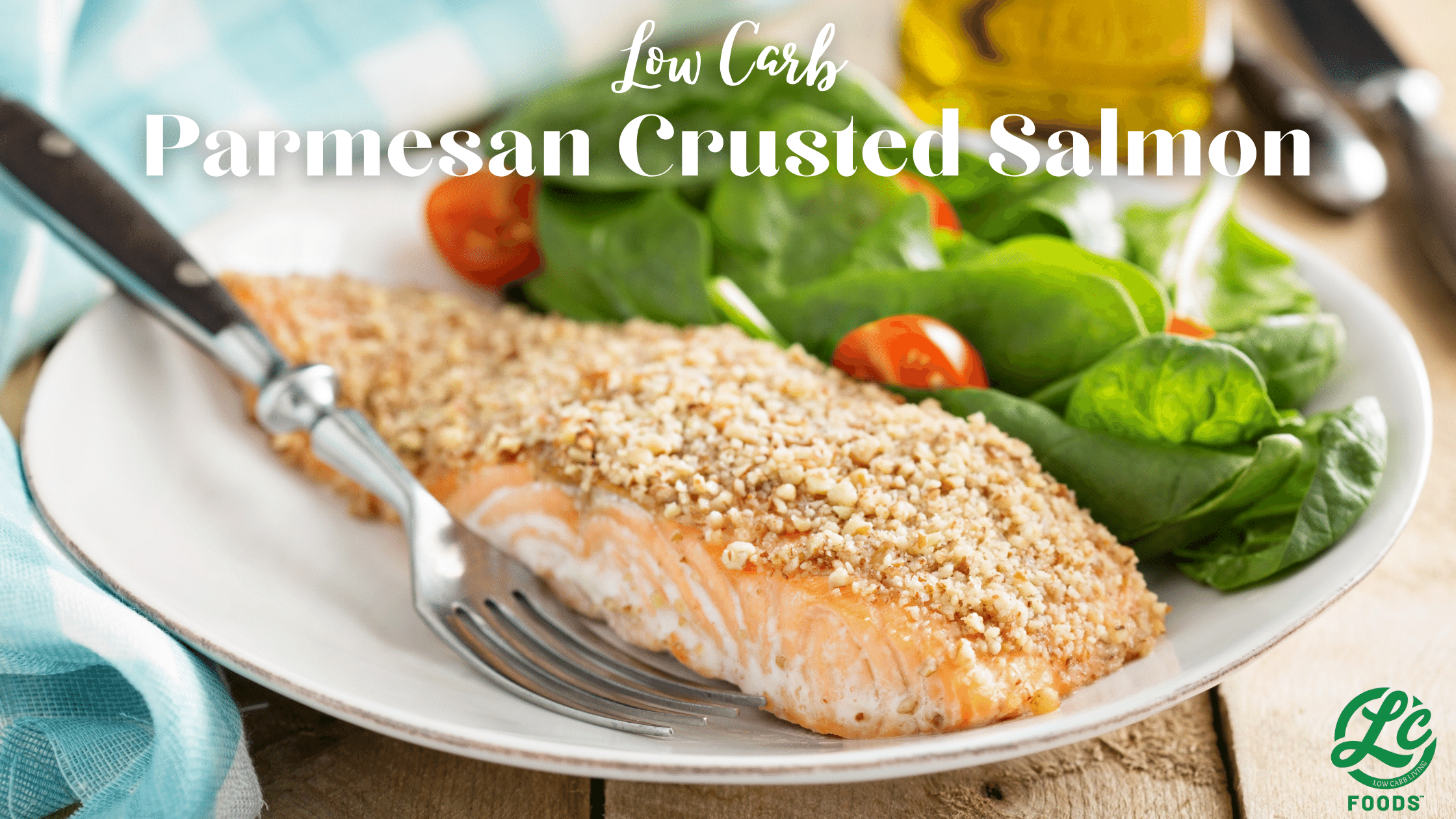 Thumbnail for Low Carb Parmesan Crusted Salmon