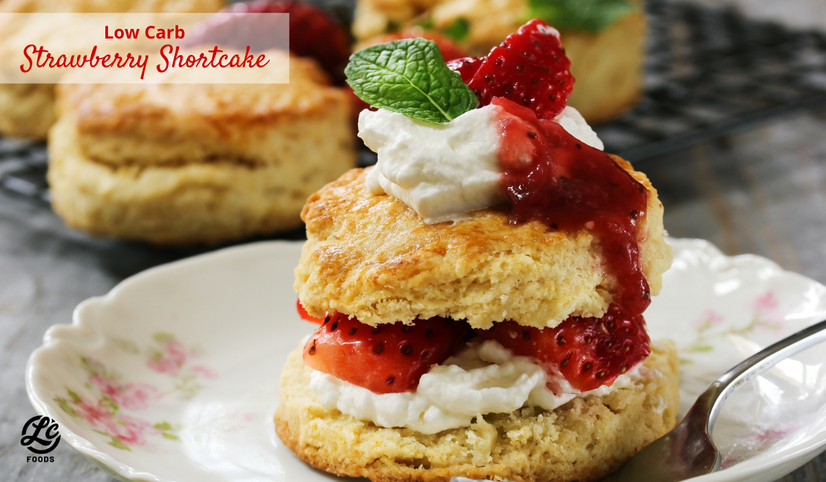 Thumbnail for Low Carb Strawberry Shortcake