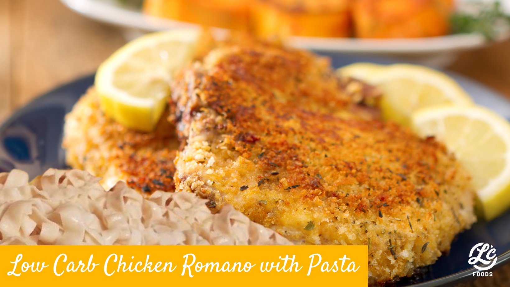 Thumbnail for Low Carb Chicken Romano with Pasta