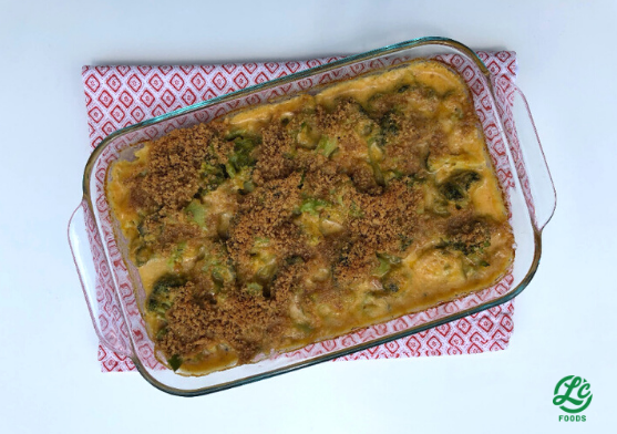 Thumbnail for Low Carb Cheesy Broccoli Bake