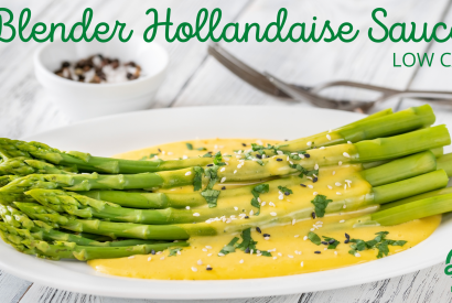 Thumbnail for Low Carb Blender Hollandaise Sauce