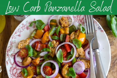 Thumbnail for Low Carb Panzanella Salad