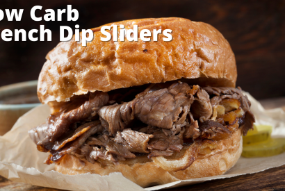 Thumbnail for Low Carb French Dip Sliders