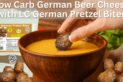 Thumbnail for Low Carb German Beer Cheese with LC German Pretzel Bites