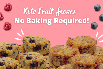 Thumbnail for Keto Fruit Scones – No Baking Required!