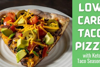 Thumbnail for Low Carb Taco Pizza