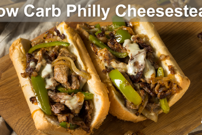 Thumbnail for Low Carb Philly Cheesesteak