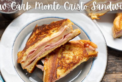 Thumbnail for Low Carb Monte Cristo Sandwich