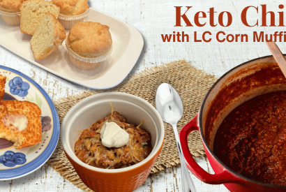 Thumbnail for Keto Chili with LC Corn Muffins