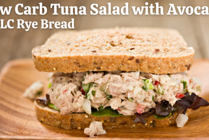 Thumbnail for Low Carb Tuna Salad with Avocado Sandwich
