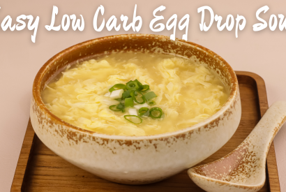 Thumbnail for Easy Low Carb Egg Drop Soup