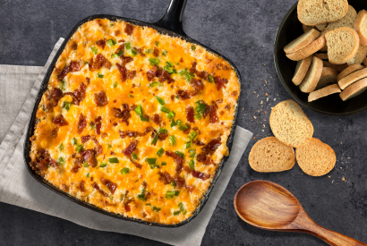 Thumbnail for Keto Baked Pimento Cheese Dip with Bacon