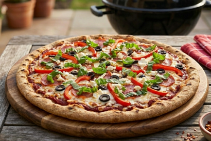 Thumbnail for Grilled Pizza Night: Keto-Friendly Grilled Pizza Recipe