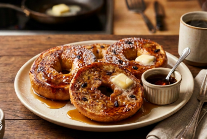 Thumbnail for Keto French Toast Bagels