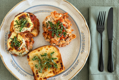 Thumbnail for Low Carb Eggplant Parmesan with Fettuccine