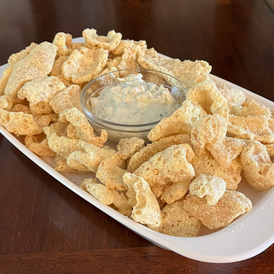 Low Carb Garden Ranch Rinds