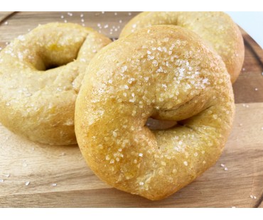 Low Carb NY Style Sea Salted Bagels 10 pack - Fresh Baked