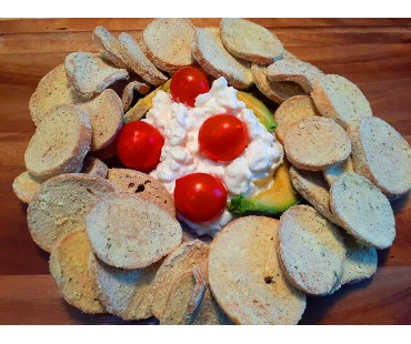 Low Carb Garden Ranch Bagel Chips - Fresh Baked