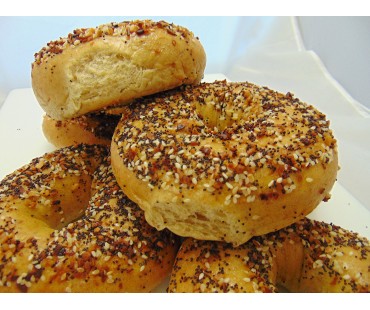 Low Carb NY Style Everything Bagels 10 pack - Fresh Baked