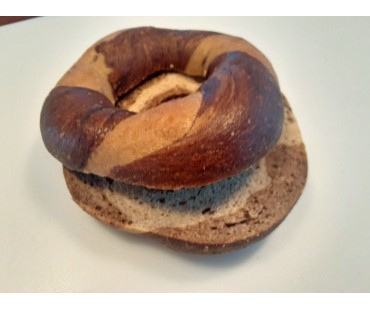 Low Carb NY Style Marbled Bagels 3 pack - Fresh Baked