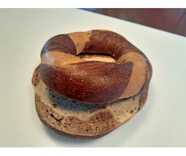 Low Carb NY Style Marbled Bagels 3 pack - Fresh Baked