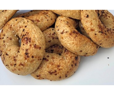 Low Carb NY Style Onion Garlic Bagels 3 pack - Fresh Baked