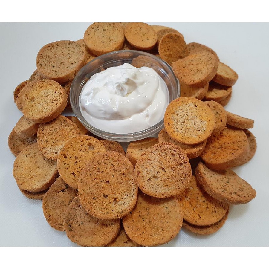 Low Carb Cheezy Salsa Bagel Chips Fresh Baked