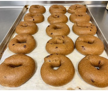 Low Carb NY Style Cinnamon Raisin Bagels 3 pack - Fresh Baked