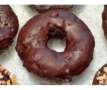 Low Carb Chocolate Frosted Donuts 6 pack - Fresh Baked