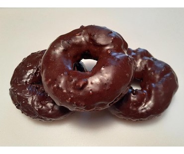 Low Carb Chocolate Frosted Donuts 6 pack - Fresh Baked