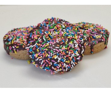 Low Carb Chocolate Rainbow Donuts 6 pack - Fresh Baked