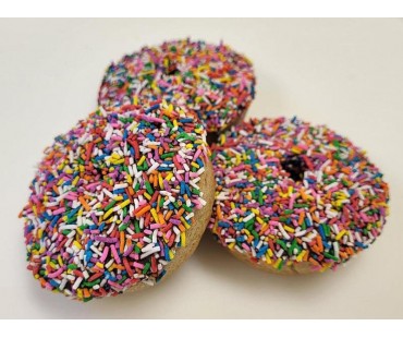 Low Carb Chocolate Rainbow Donuts 6 pack - Fresh Baked