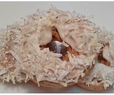 Low Carb Coconut Vanilla Donuts 6 pack - Fresh Baked