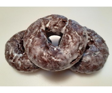 Low Carb Chocolate Glazed Donuts 6 pack - Fresh Baked