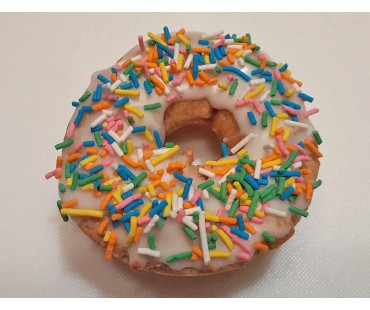 Low Carb Rainbow Sprinkles Donuts 6 pack - Fresh Baked