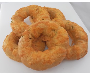 Low Carb NY Style Jalapeno Cheddar Bagels 3 pack - Fresh Baked