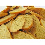 Low Carb Sea Salt and Garlic Bagel Chips - Fresh Baked