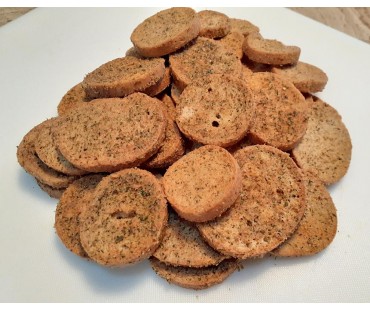 Low Carb Jalapeno Popper Bagel Chips - Fresh Baked