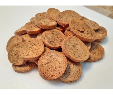 Low Carb Jalapeno Popper Bagel Chips - Fresh Baked