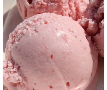 Low Carb Strawberry Ice Cream Mix